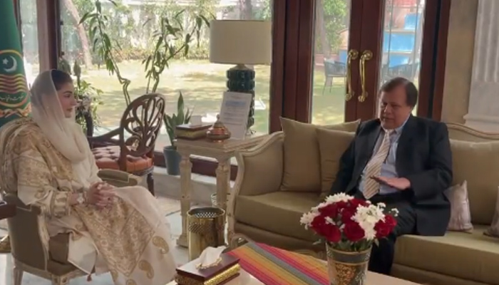 مریم نواز کی ڈاکٹر حسنات سے ملاقات، جناح انسٹیٹیوٹ آف کارڈیالوجی کے ڈین کی ذمہ داری سنبھالنے پر مبارکباد